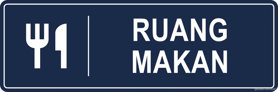 DINING AREA — Bahasa Malaysia