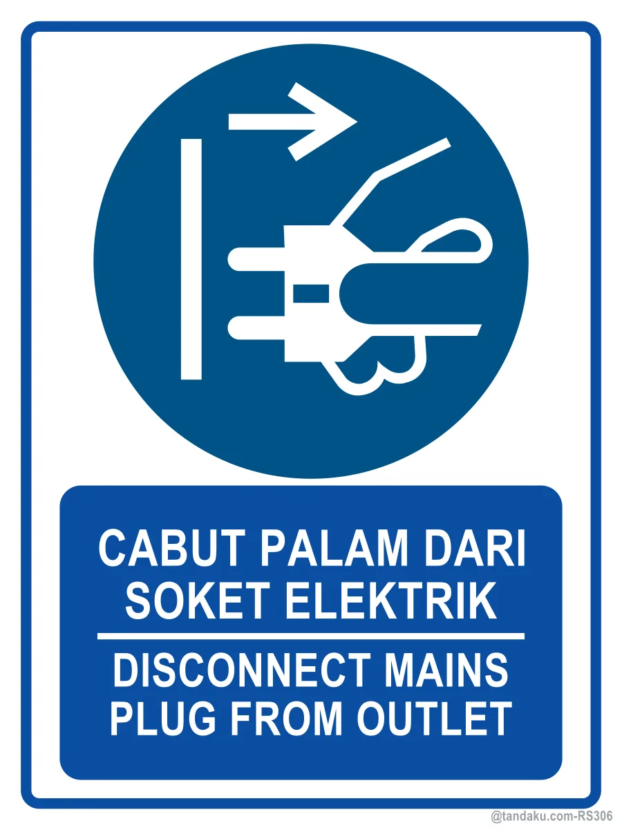 Disconnect Mains Plug