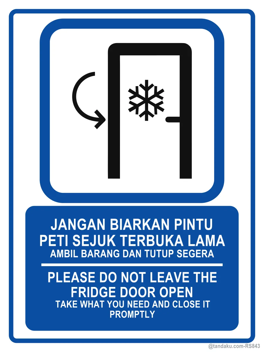 Do Not Leave Fridge Open