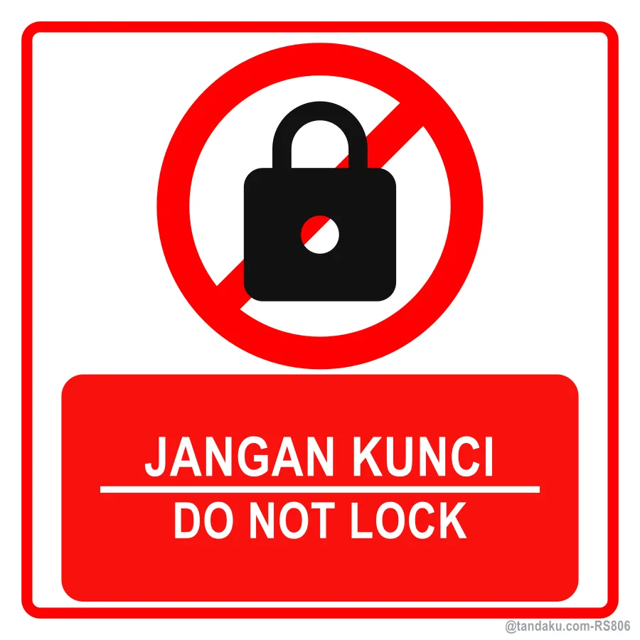 DO NOT LOCK — BM + EN