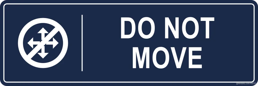 DO NOT MOVE — English