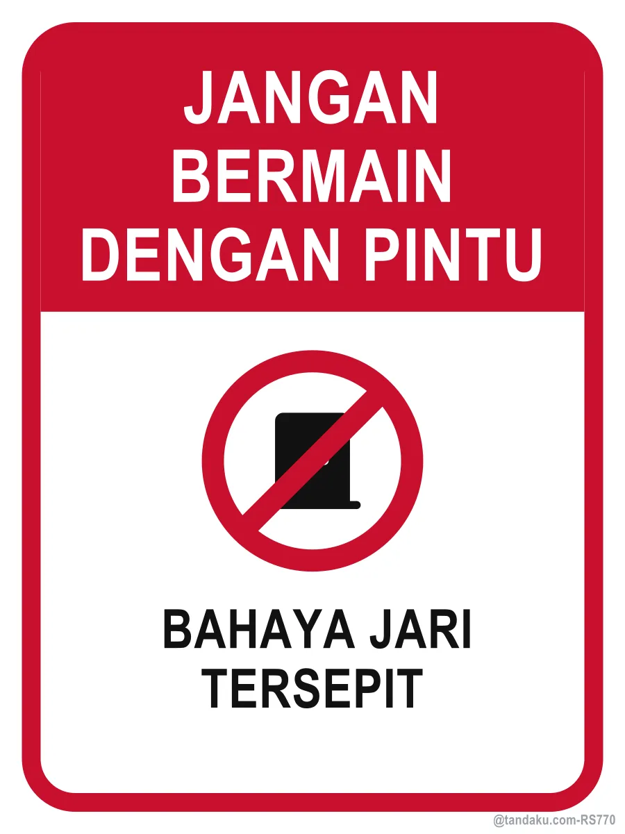 DO NOT PLAY WITH THE DOOR — Bahasa Malaysia