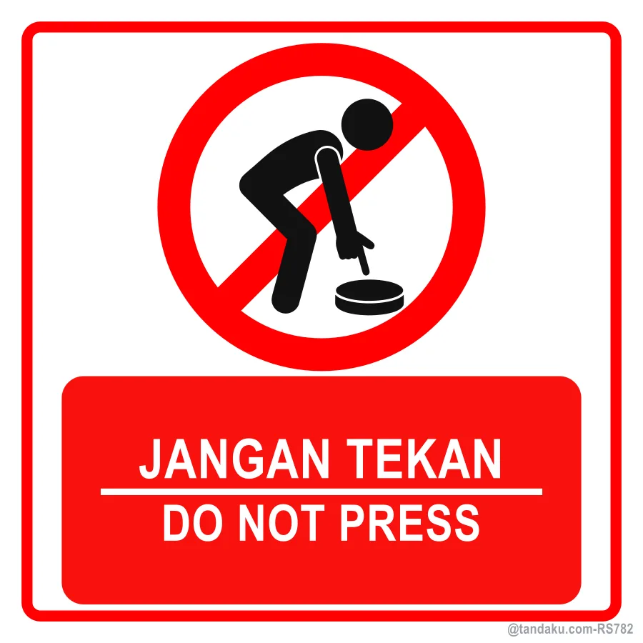 DO NOT PRESS — BM + EN