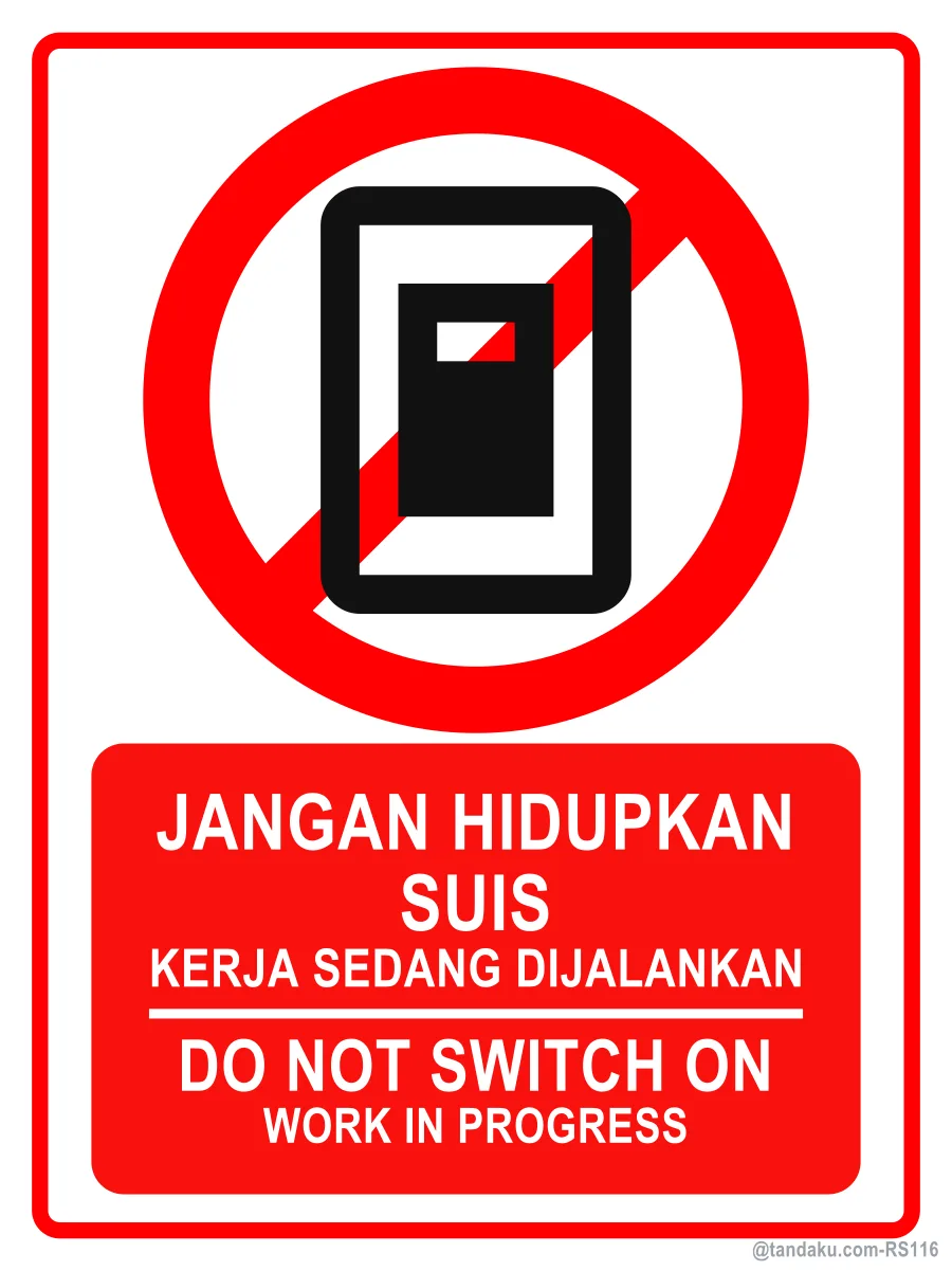 Do Not Switch On