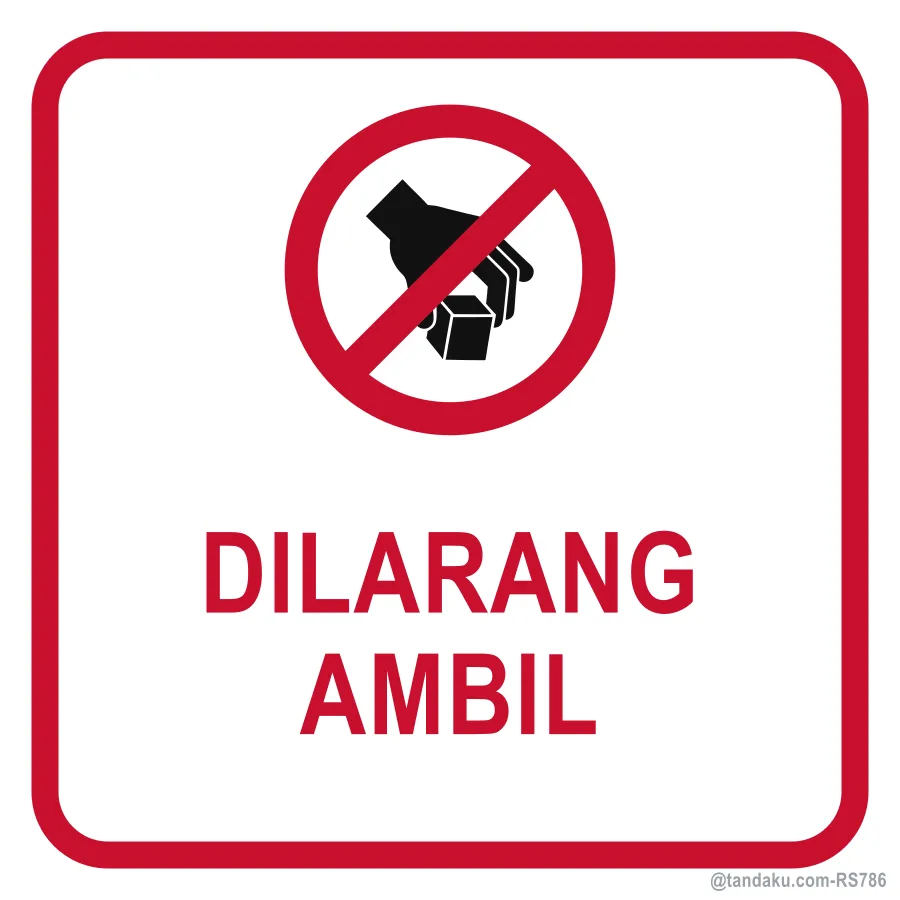 DO NOT TAKE — Bahasa Malaysia