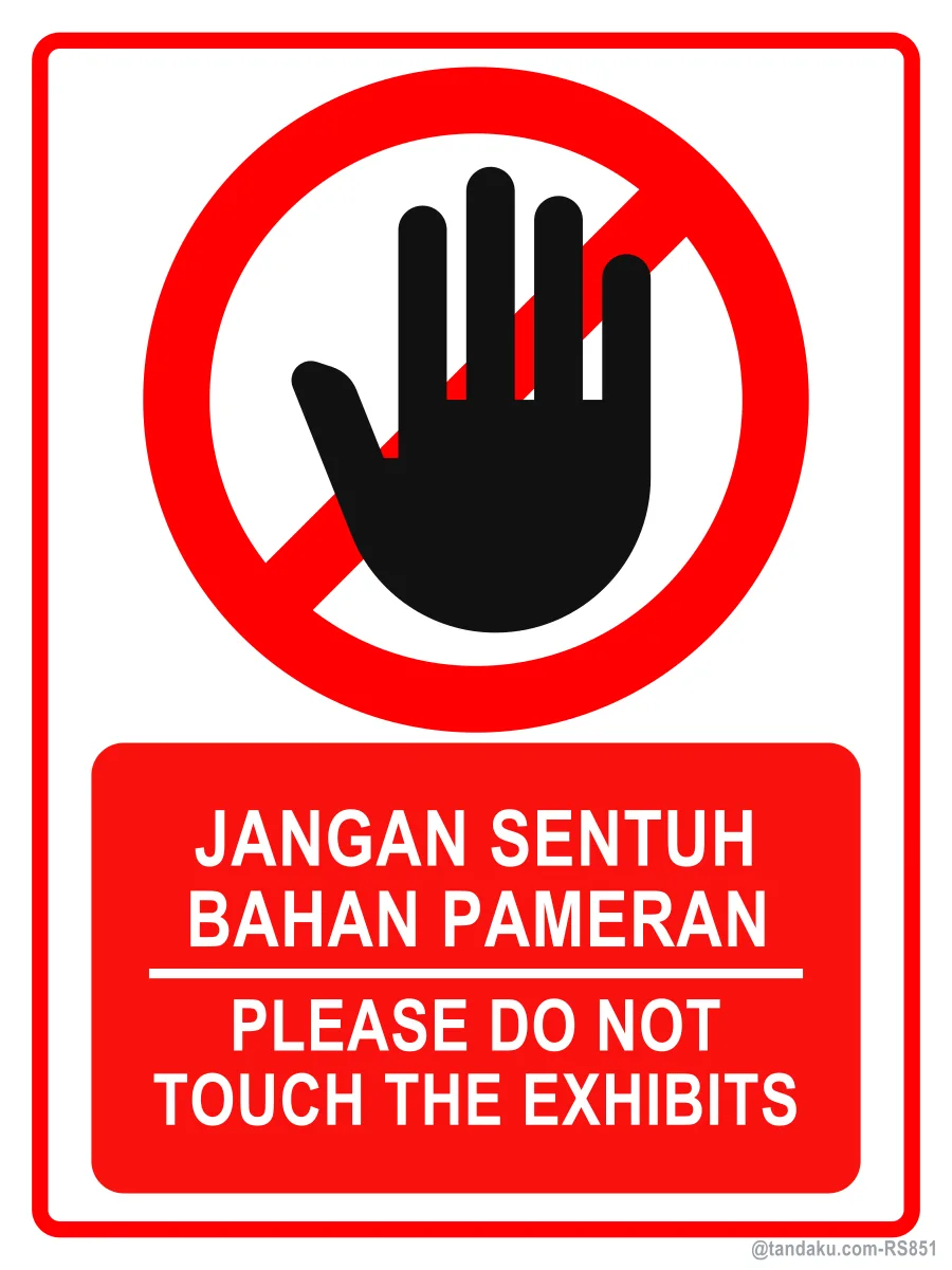 PLEASE DO NOT TOUCH THE EXHIBITS — BM + EN