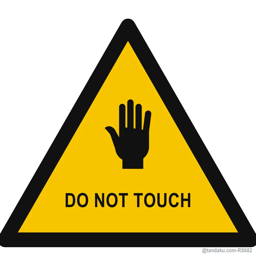 DO NOT TOUCH — English