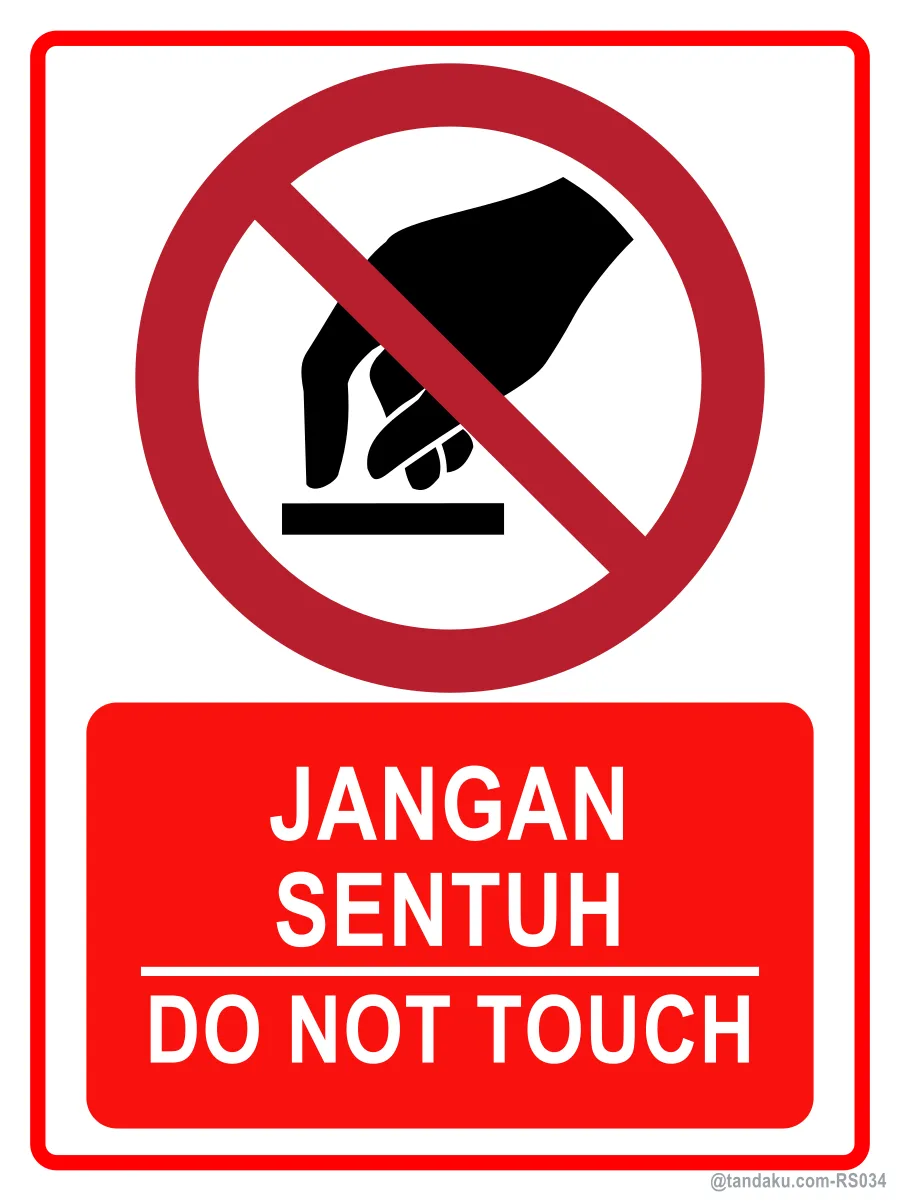DO NOT TOUCH — BM + EN