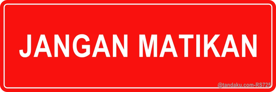 DO NOT TURN OFF — Bahasa Malaysia