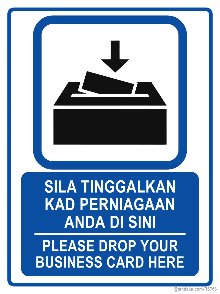 Drop Business Card Here