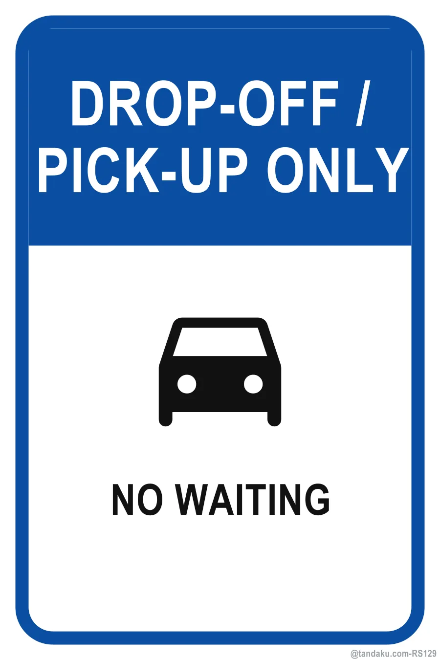 DROP-OFF / PICK-UP ONLY — English