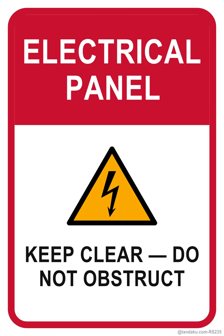 ELECTRICAL PANEL — English