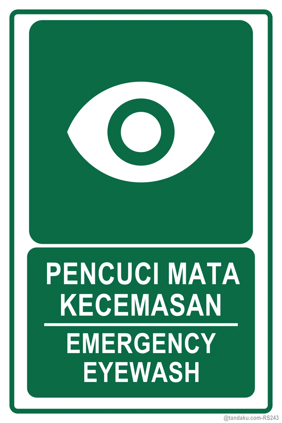 EMERGENCY EYEWASH — BM + EN