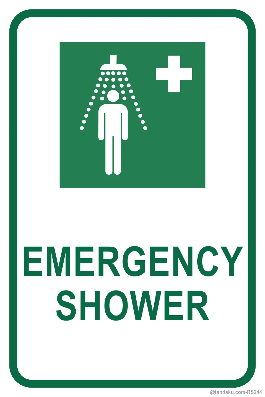 Emergency Shower — English