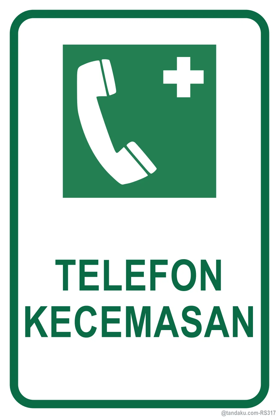 EMERGENCY TELEPHONE — Bahasa Malaysia