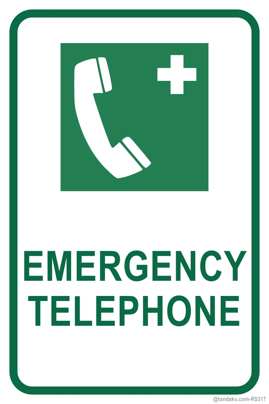 EMERGENCY TELEPHONE — English