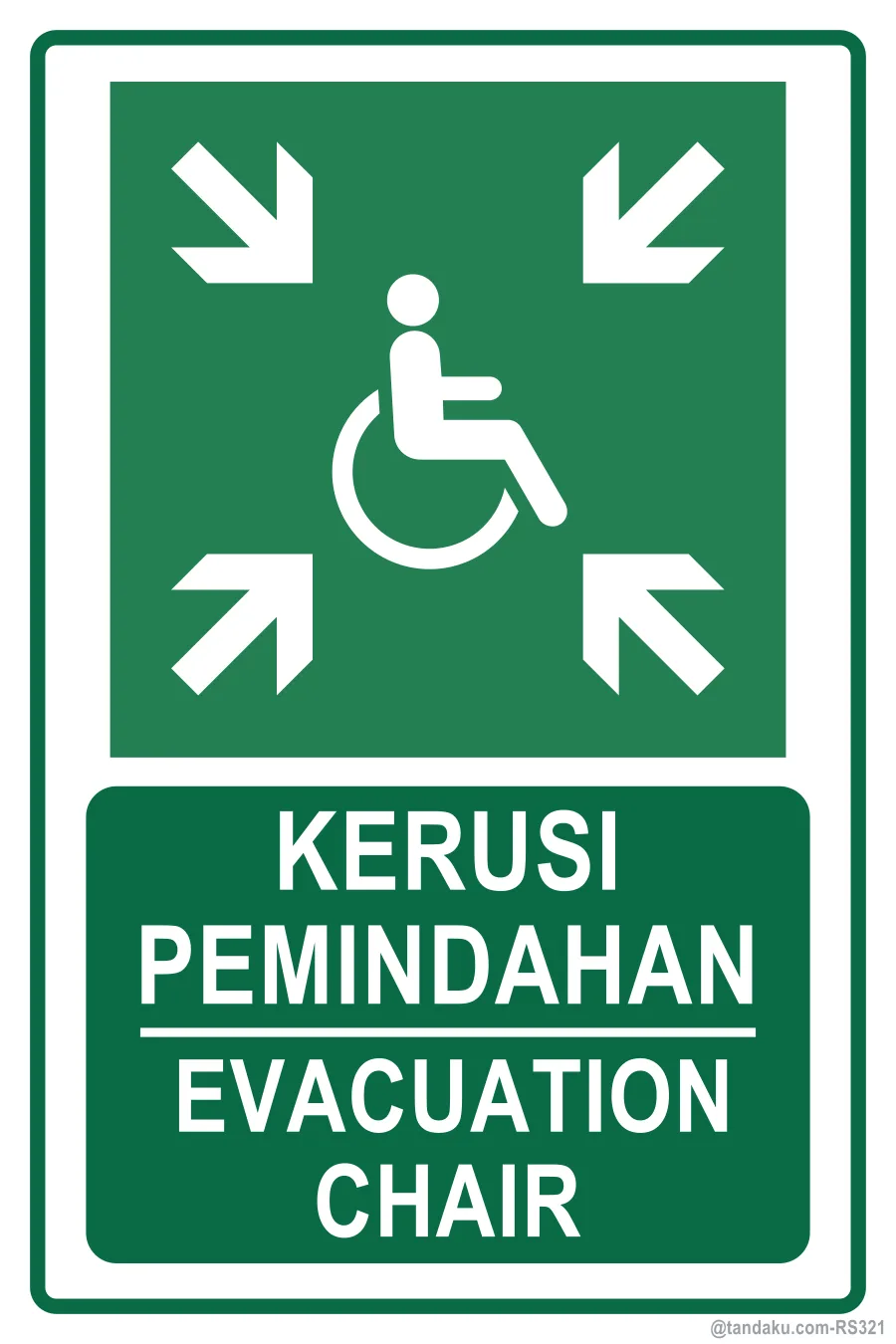 EVACUATION CHAIR — BM + EN