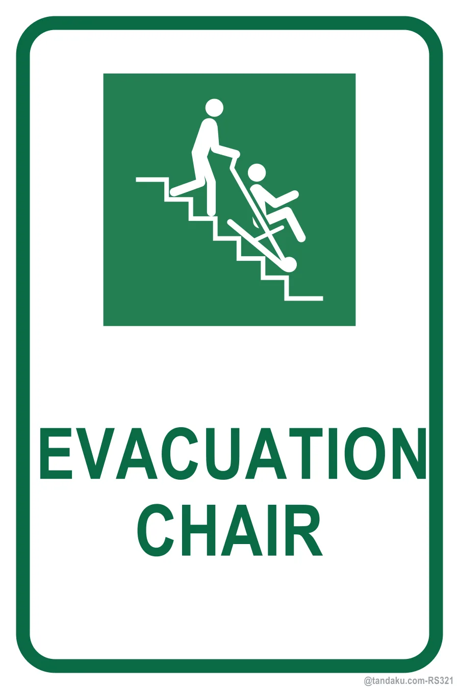 Evacuation Chair — English