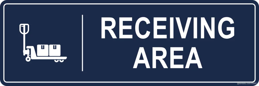 RECEIVING AREA — English