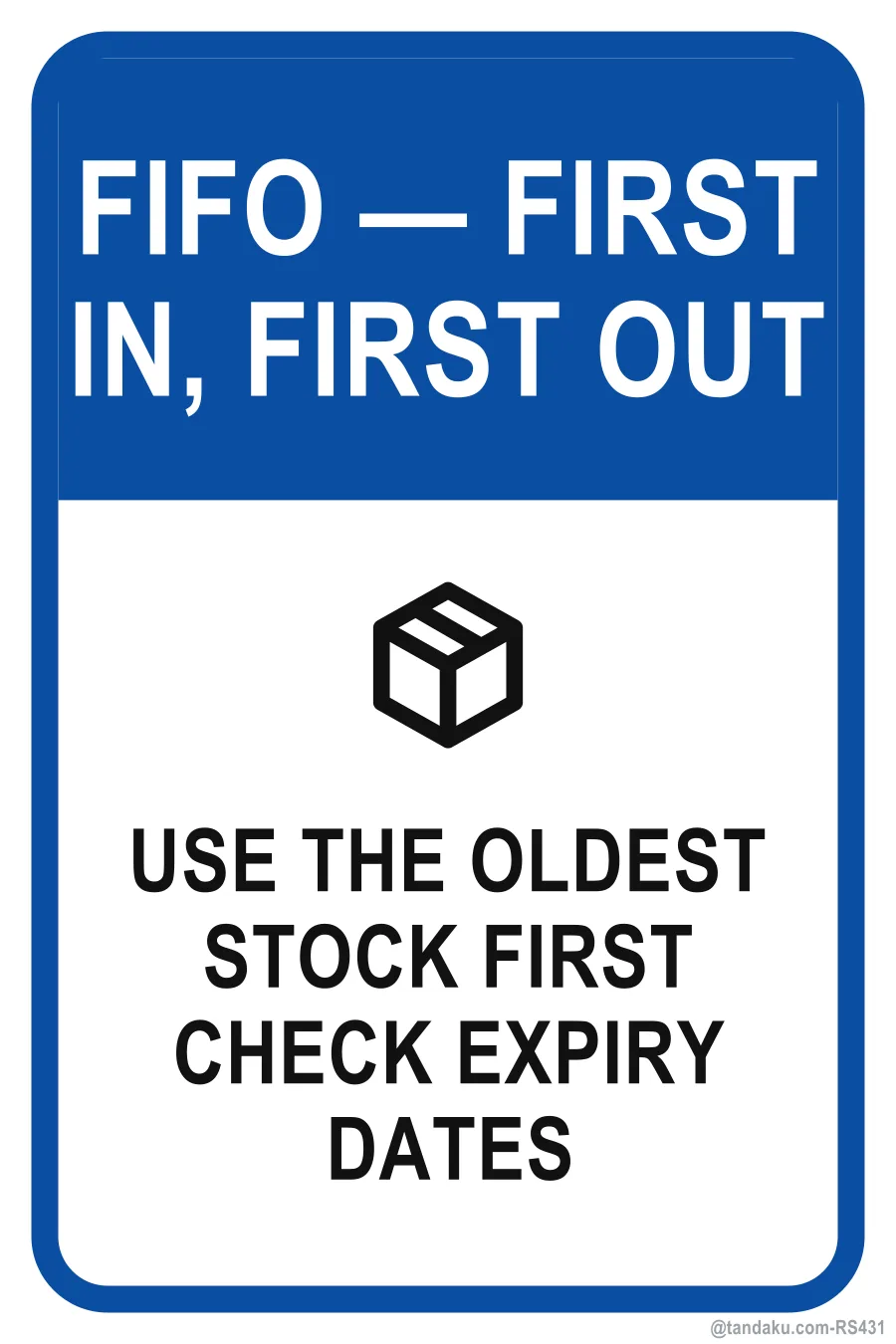 FIFO — FIRST IN, FIRST OUT — English