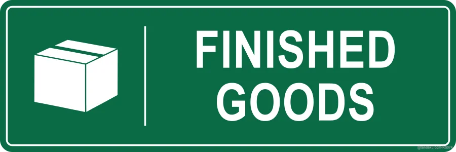 FINISHED GOODS — English