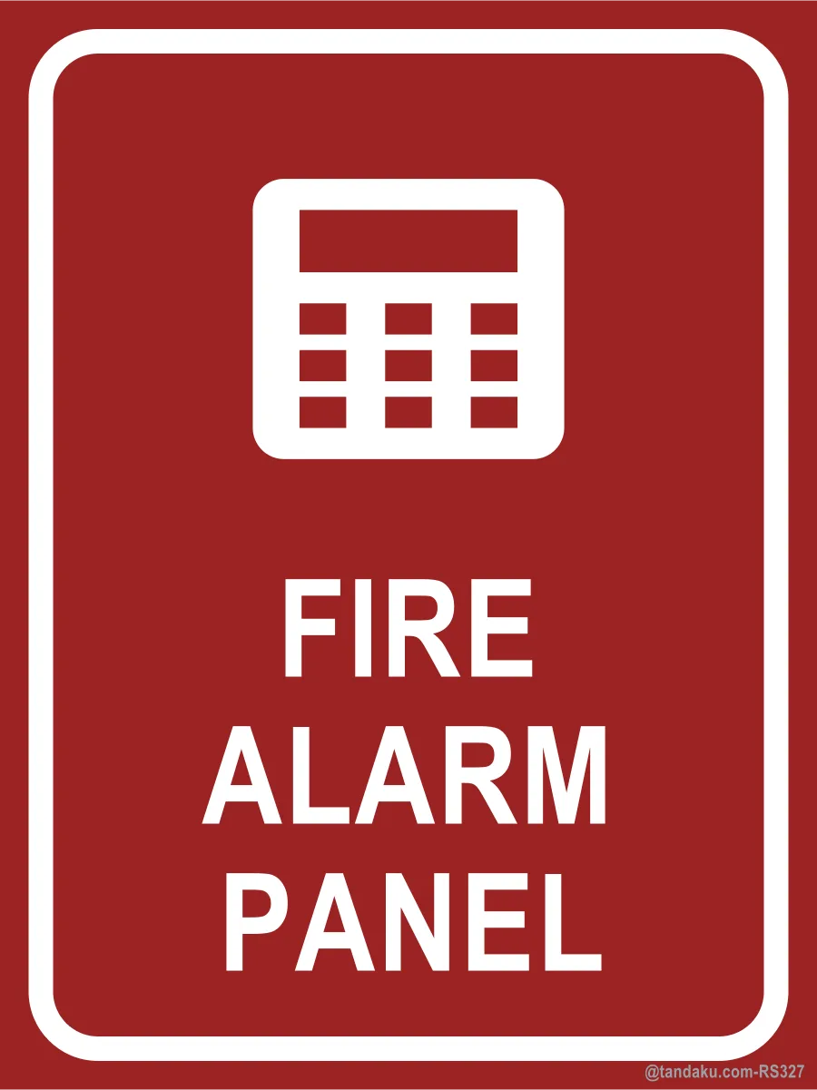 FIRE ALARM PANEL — English
