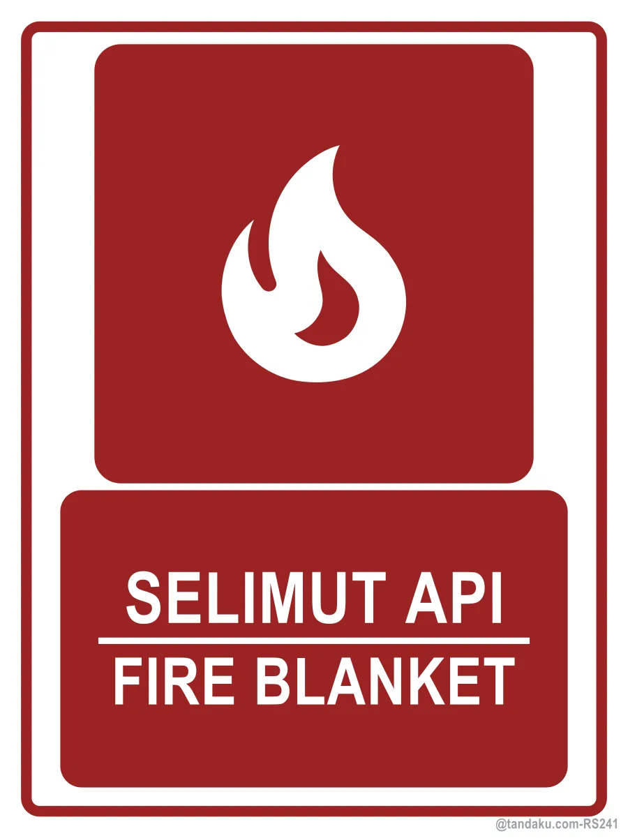FIRE BLANKET — BM + EN