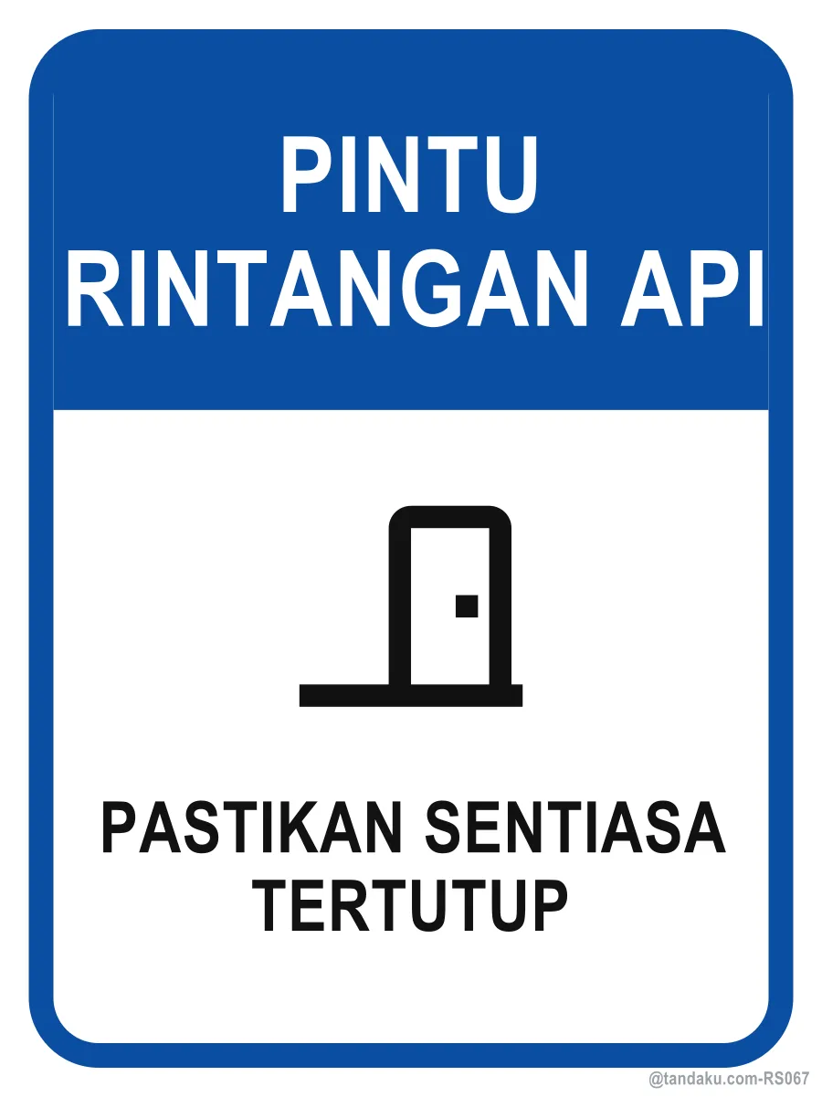 FIRE DOOR — Bahasa Malaysia