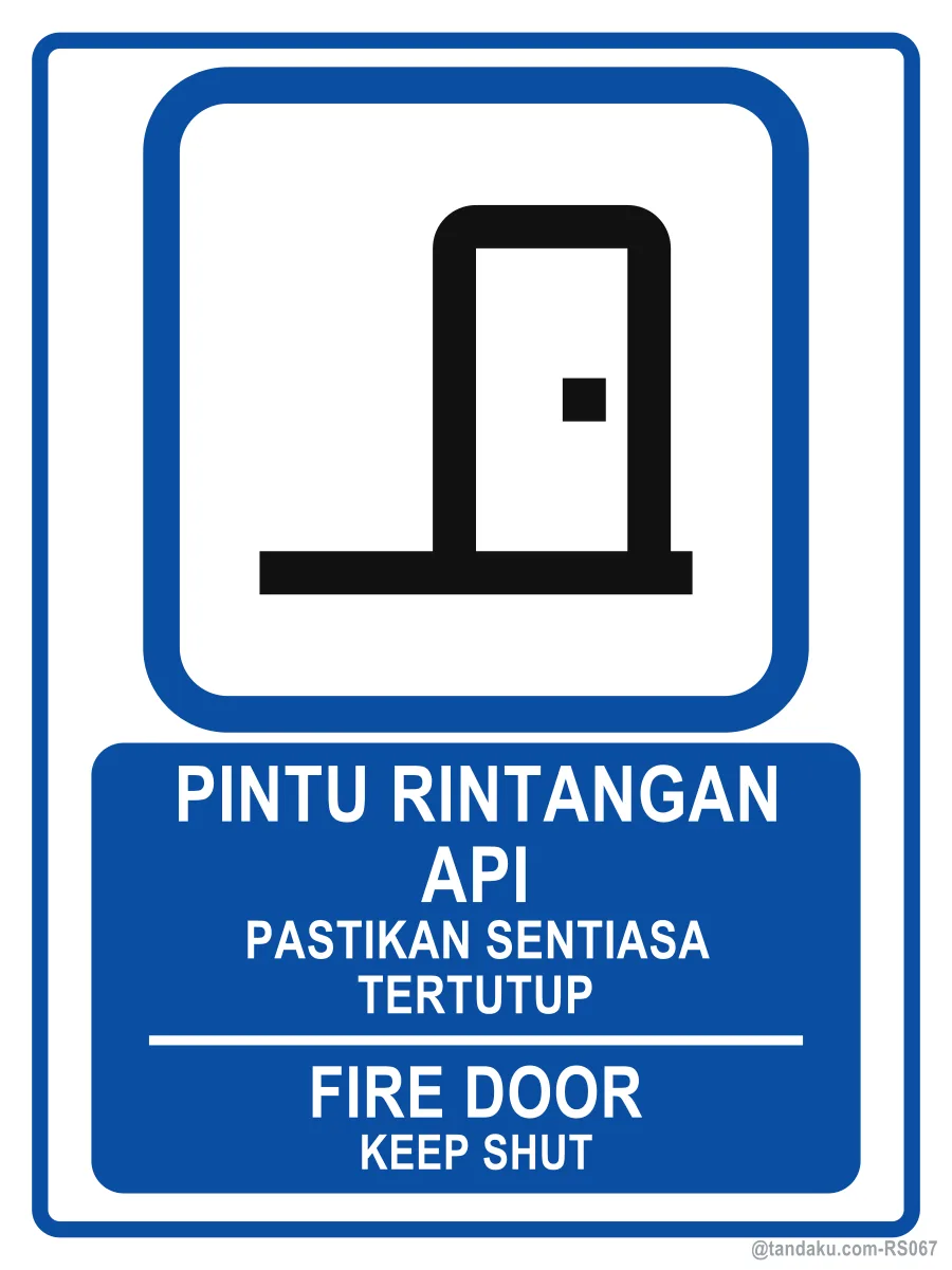 FIRE DOOR — BM + EN