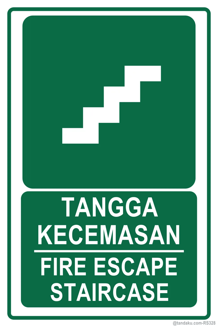 FIRE ESCAPE STAIRCASE — BM + EN