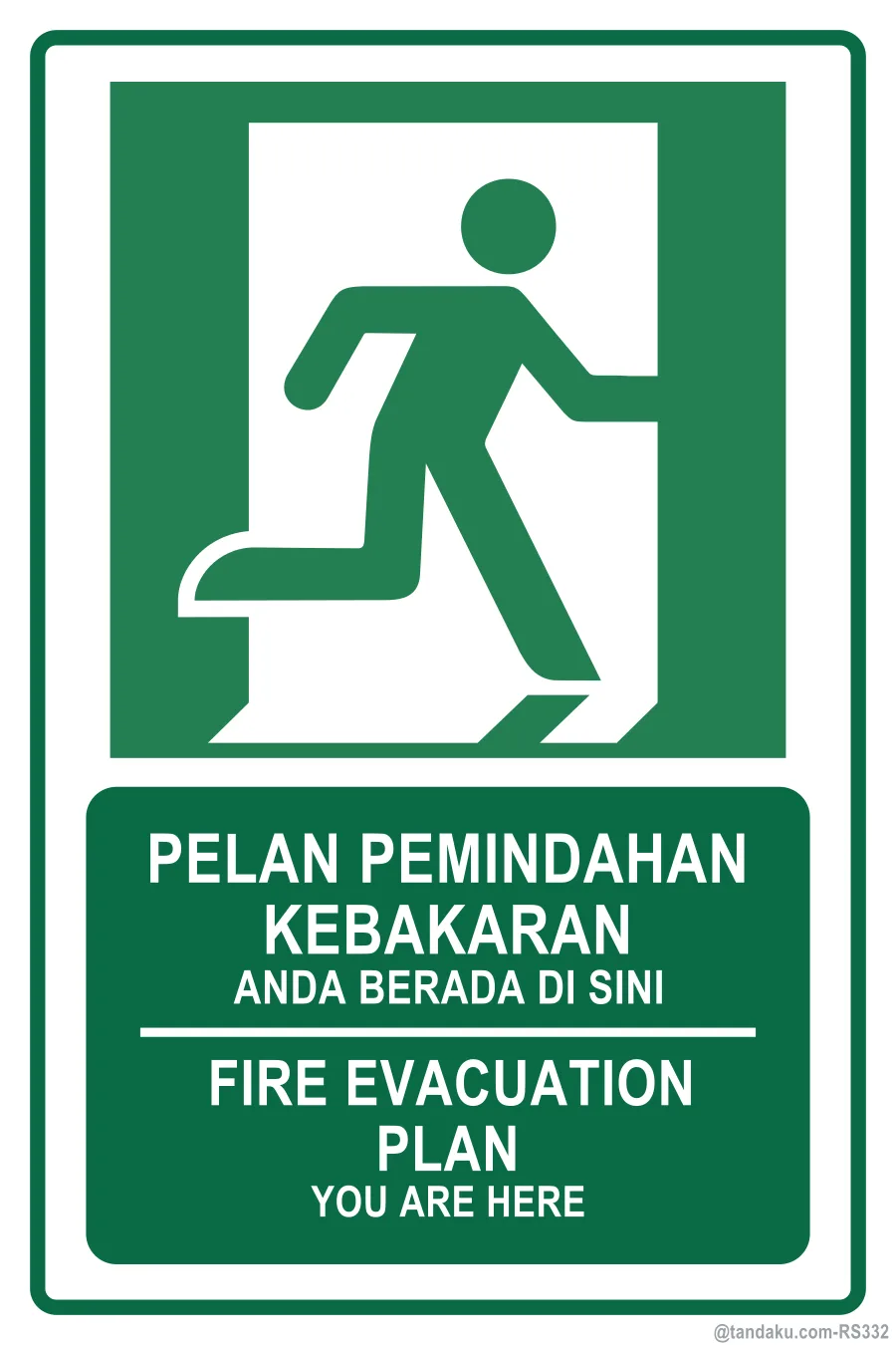 FIRE EVACUATION PLAN — BM + EN