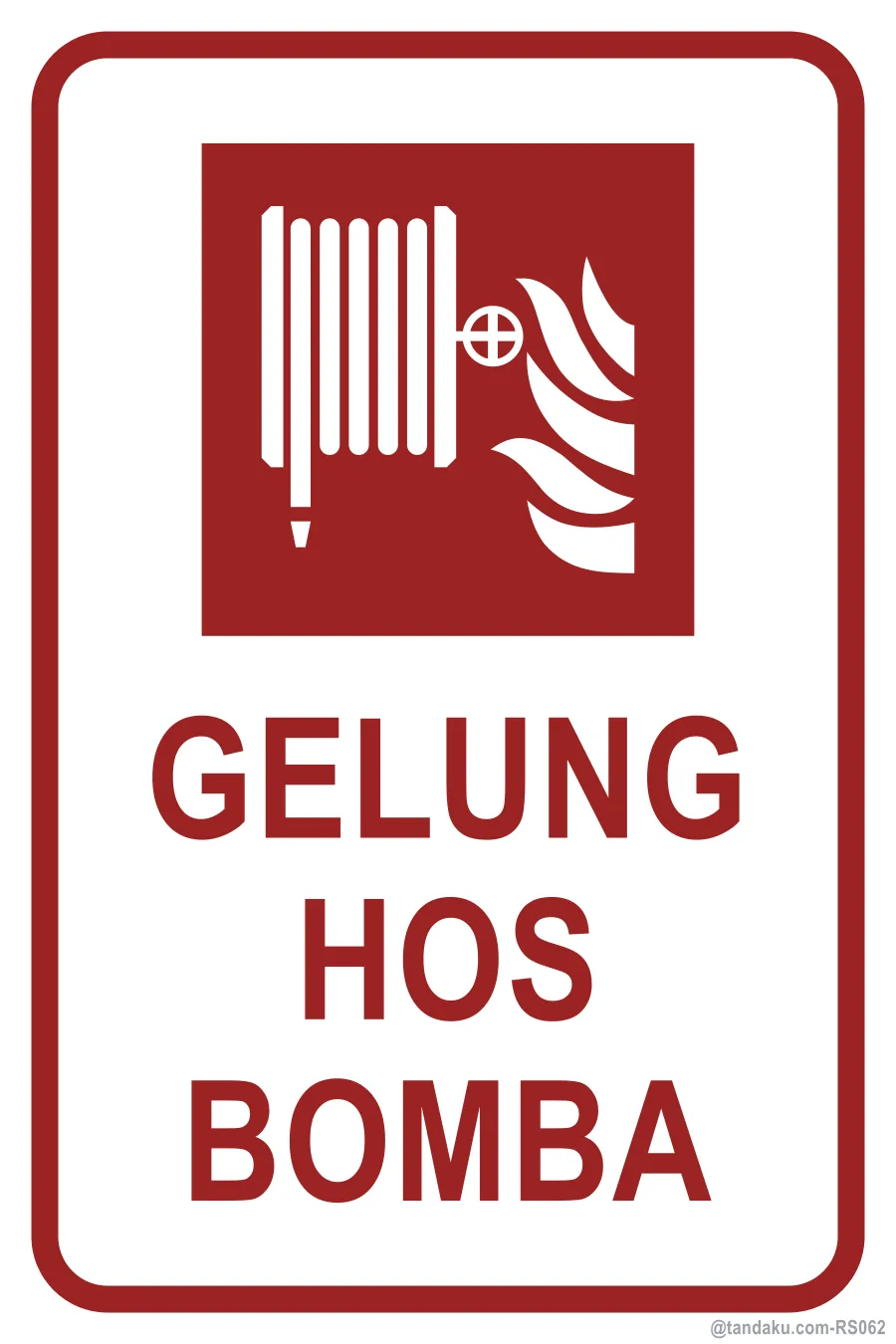 FIRE HOSE REEL — Bahasa Malaysia