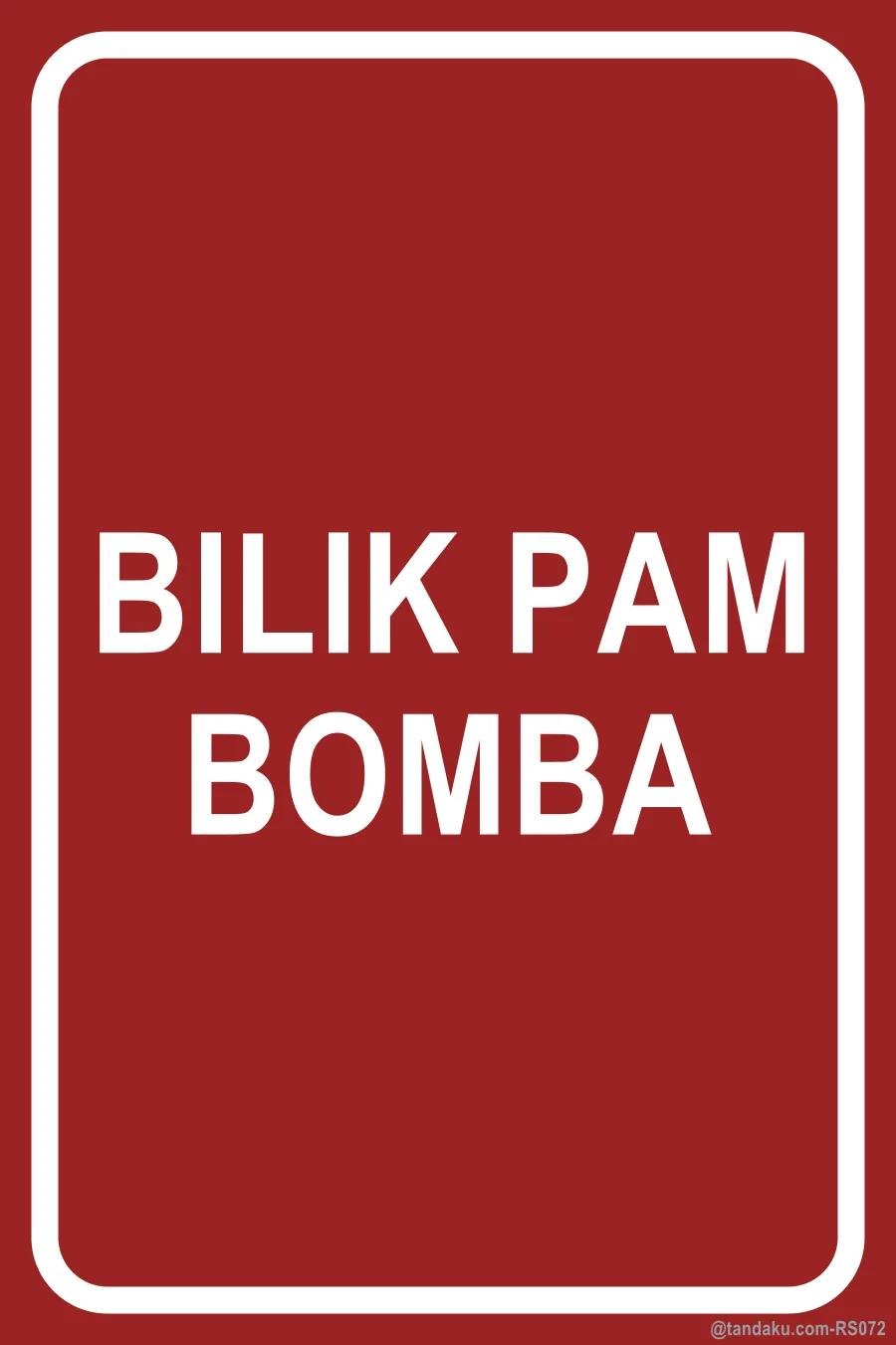 FIRE PUMP ROOM — Bahasa Malaysia