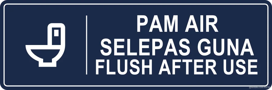 Flush After Use