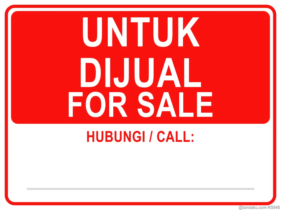 For Sale Board