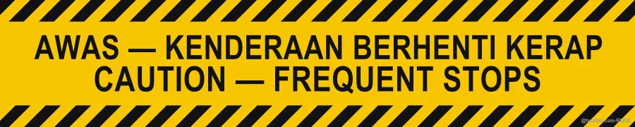 Frequent Stops Sticker