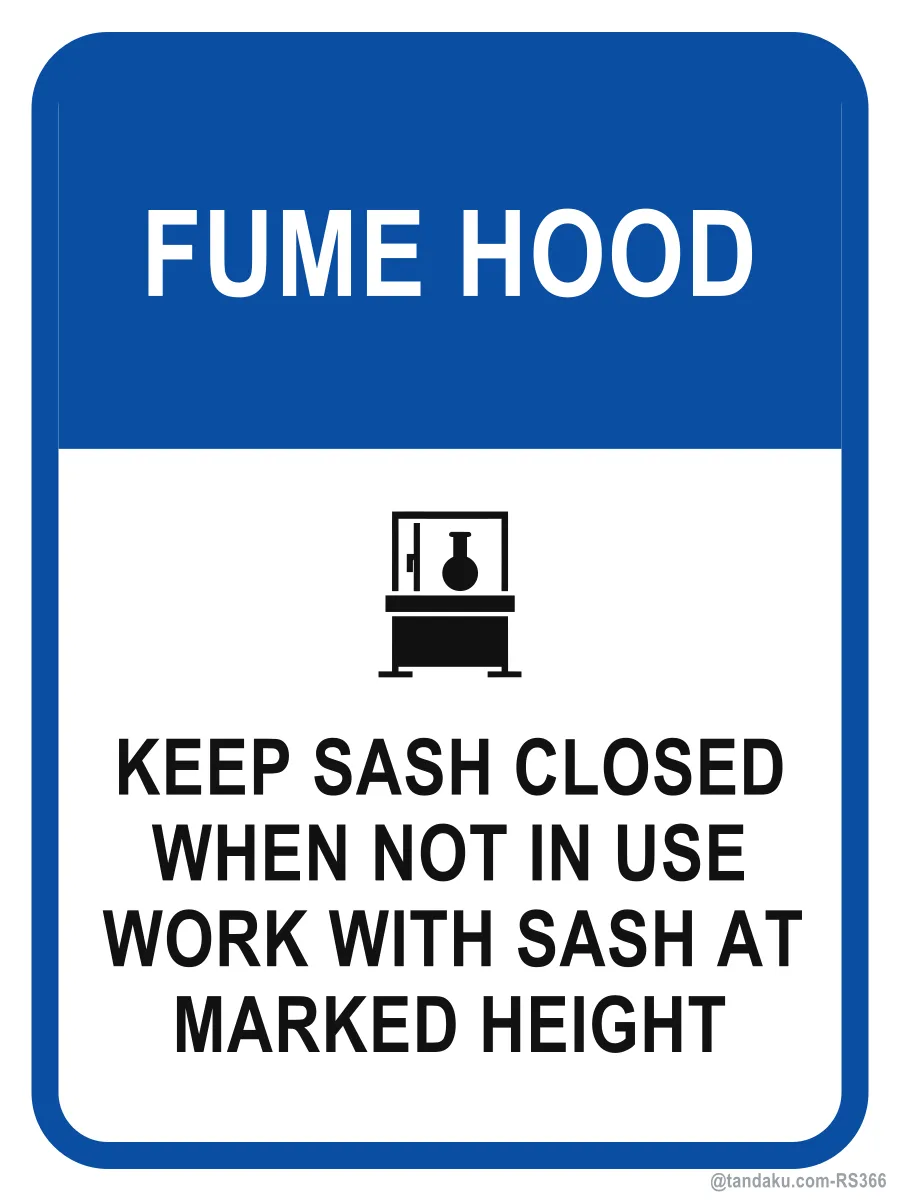 FUME HOOD — English