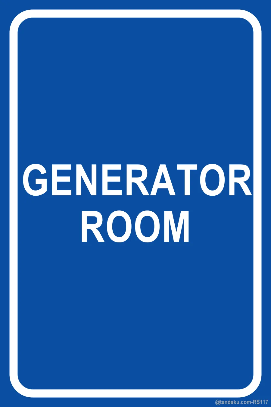 GENERATOR ROOM — English