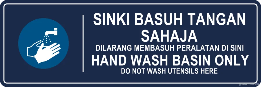 Hand Wash Basin Only