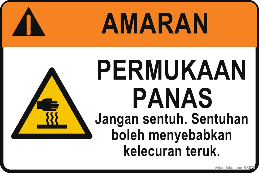 HOT SURFACE — Bahasa Malaysia