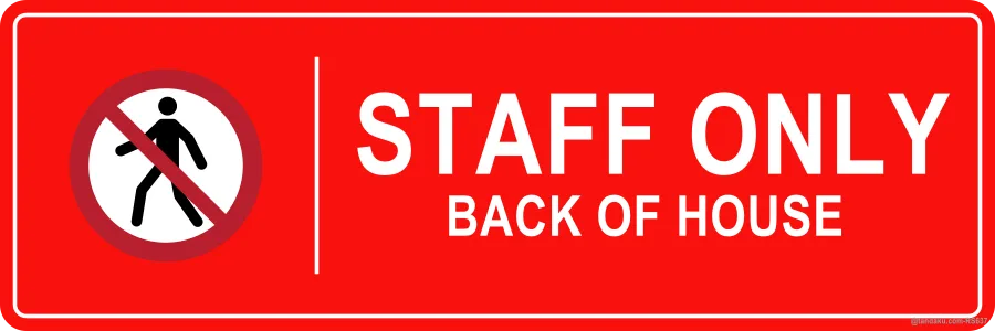 STAFF ONLY — English