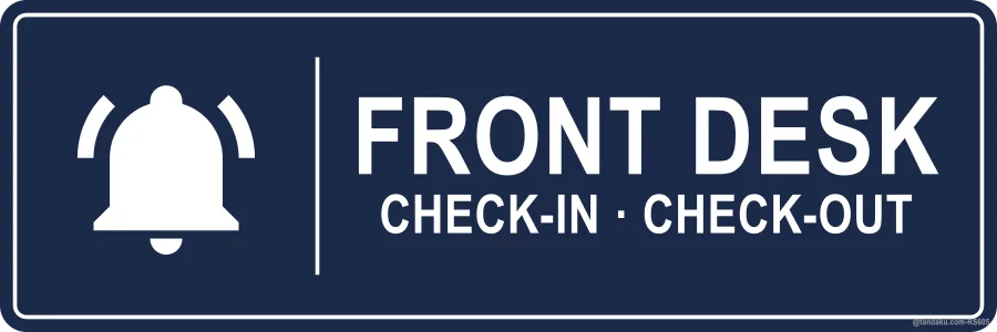FRONT DESK — English