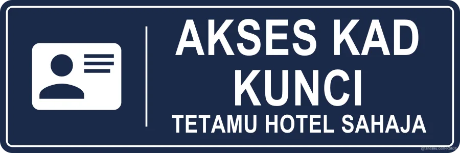 KEY CARD ACCESS — Bahasa Malaysia