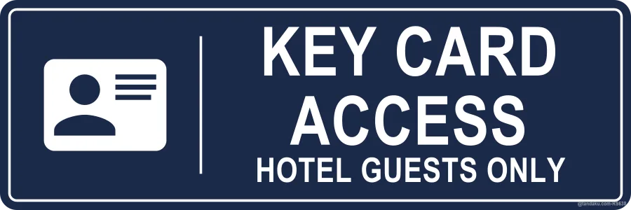 KEY CARD ACCESS — English