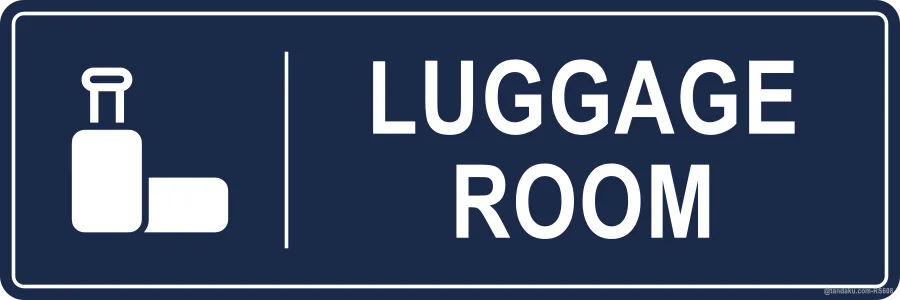LUGGAGE ROOM — English