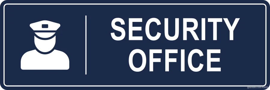 SECURITY OFFICE — English
