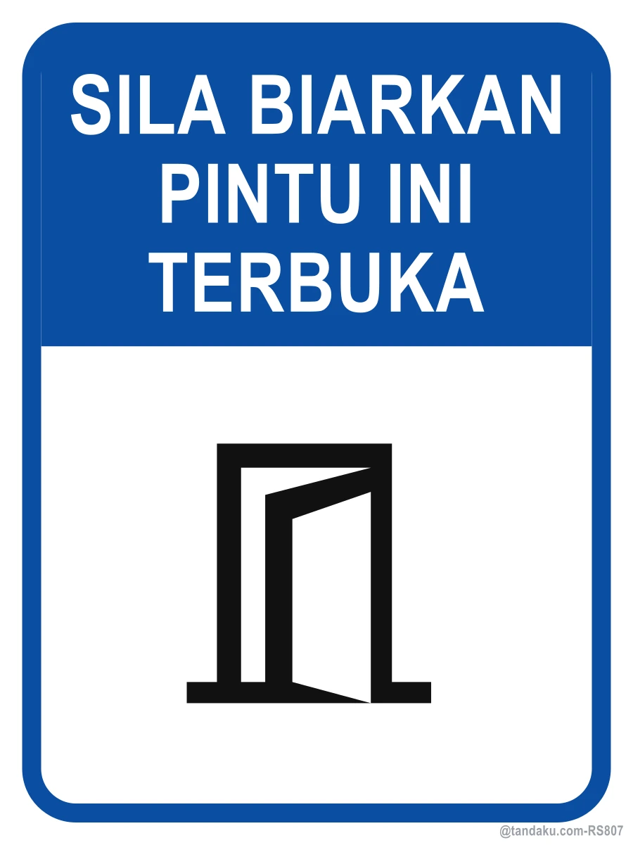 Keep Door Open — Bahasa Malaysia
