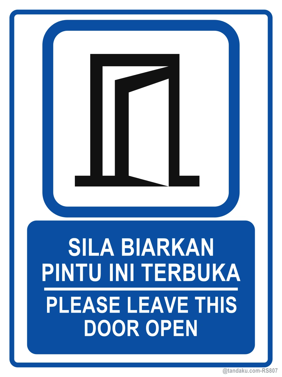 Keep Door Open — BM + EN