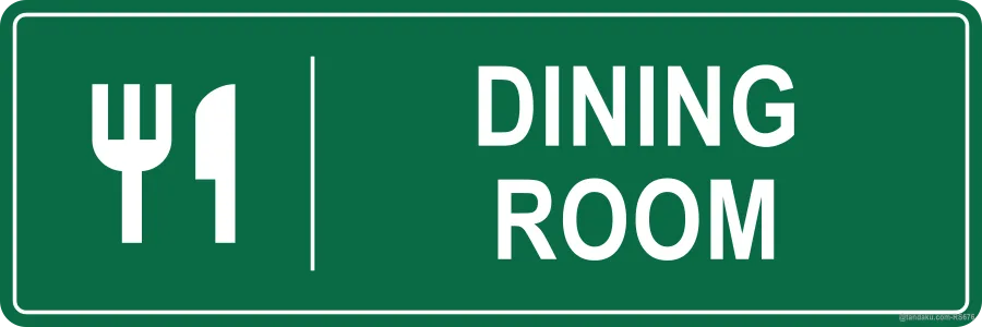 DINING ROOM — English