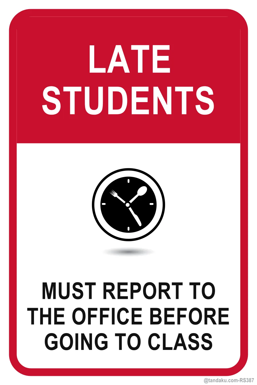 LATE STUDENTS — English